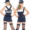 LA-83910, Arresting Officer Costume -Funky Lingerie Outlet 83910 32683.1632701369
