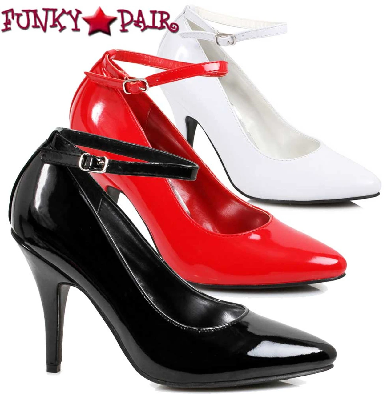 E-8401-B, 4" Pump Ankle Strap CLEARANCE 4 E-8401-B, 4" Pump Ankle Strap CLEARANCE - Image 2