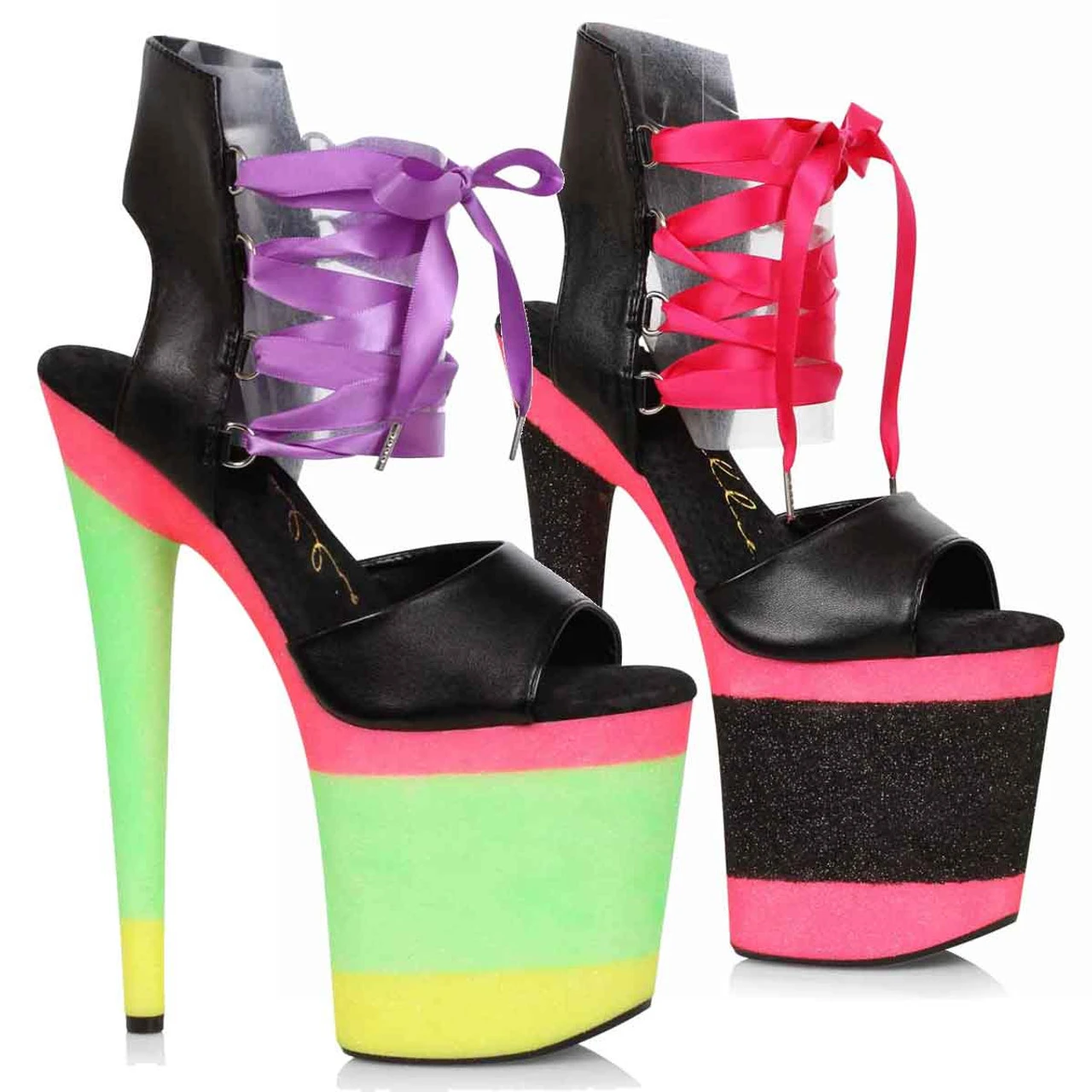 850-VIVIEN, 8" Pointed Stiletto Sandal By Ellie Shoes 3 850-VIVIEN, 8" Pointed Stiletto Sandal By Ellie Shoes