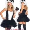 LEG AVENUE LA-85004, Playfull Panda Costume -Funky Lingerie Outlet 85004 03462.1632539741