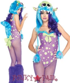 LEG AVENUE LA-85017, Flirty Gerty Costume -Funky Lingerie Outlet 85017 00597.1632709202