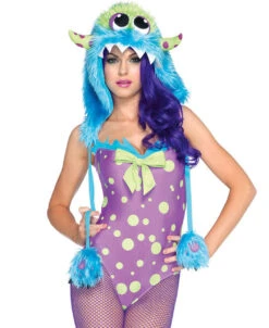 LEG AVENUE LA-85017, Flirty Gerty Costume -Funky Lingerie Outlet 85017 c 40496.1632709202