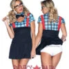 LA-85032, Naughty Nerd Costume -Funky Lingerie Outlet 85032 83371.1632709476