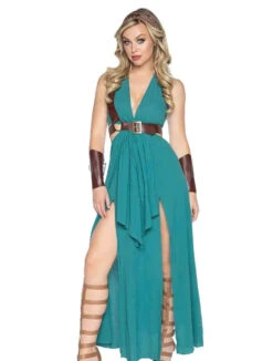LA-85036, Warrior Maiden Costume By Leg Avenue -Funky Lingerie Outlet 85036 Green FF 64208.1692772809