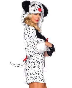 LA-85154, Dotty Dalmatian Costume -Funky Lingerie Outlet 85154 cs 41090.1412914291