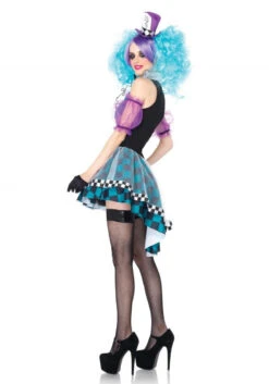LA85227, Manic Mad Hatter Costume 7 LA85227, Manic Mad Hatter Costume -Funky Lingerie Outlet 85227 side 68599.1412806887