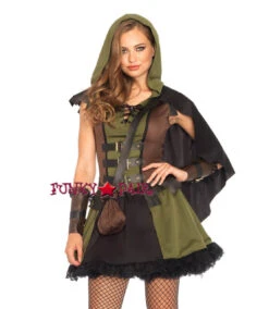 LA-85281, Darling Robin Hood Costume