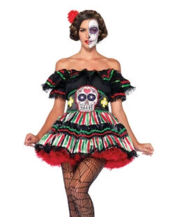 LA-85293, Day Of The Dead Doll Costume