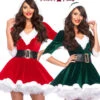 LA-85356, Mrs. Claus Outfit Costume -Funky Lingerie Outlet 85356 98584.1566608099