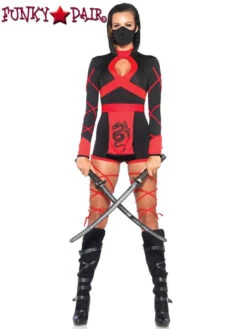 LA-85401, Cosplay Dragon Ninja Costume -Funky Lingerie Outlet 85401 01 011 23723.1726028284