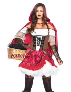 LA-85445, Rebel Riding Hood Costume