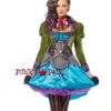 LA-85505, Deluxe Mad Hatter Costume -Funky Lingerie Outlet 85505 12598.1630979217