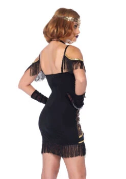 LA-85545, Speakeasy Sweetie Flapper Costume -Funky Lingerie Outlet 85545 02 054 54908.1663356251