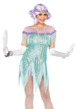 LA-85568, Foxtrot Flirt Flapper Costume -Funky Lingerie Outlet 85568 01 108 53333.1472763686