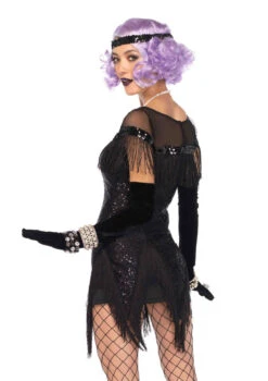 LA-85568, Foxtrot Flirt Flapper Costume -Funky Lingerie Outlet 85568 02 001 28737.1472763686