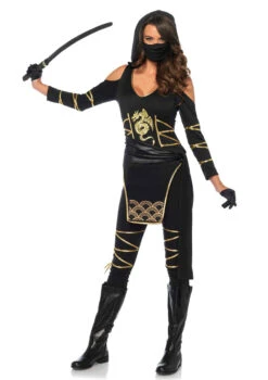 LA-85629, Stealth Ninja Costume -Funky Lingerie Outlet 85629 1 26328.1662849284