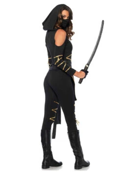 LA-85629, Stealth Ninja Costume -Funky Lingerie Outlet 85629 02 054 61519.1662849284