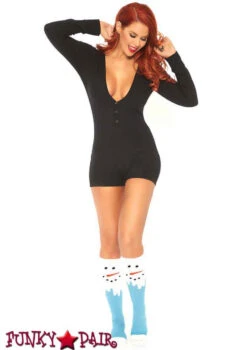 LA86649, Romper With Back Flap -Funky Lingerie Outlet 86649 03 001 28560.1583613595