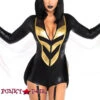 LA-86760 Hornet Honey Romper Costume Costume -Funky Lingerie Outlet 86760 01 001 89888.1662240298