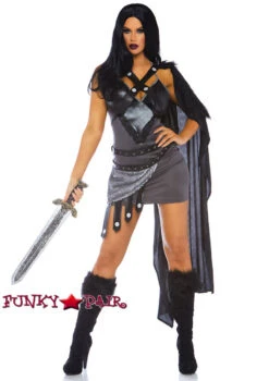 LA-86772, Throne Warrior Costume -Funky Lingerie Outlet 86772 01 001 29260.1599180175