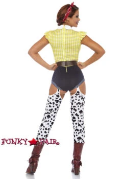 LA-86777, Giddy Up Cowgirl Romper Costume -Funky Lingerie Outlet 86777 02 101 61120.1662232548