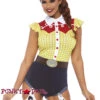 LA-86777, Giddy Up Cowgirl Romper Costume