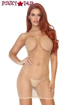 LA86797, Crystalized Convertible Tube Dress -Funky Lingerie Outlet 86797 01 004 32983.1675110100