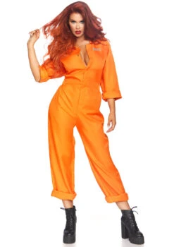 LA-86858, Women's Prison Jumpsuit Costume -Funky Lingerie Outlet 86858 01 089 57027.1566920160