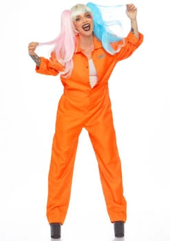 LA-86858, Women's Prison Jumpsuit Costume -Funky Lingerie Outlet 86858 13 089 75983.1566920027