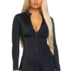 LA-86869, Women's Zipper Romper Costume -Funky Lingerie Outlet 86869 01 04415.1632460246
