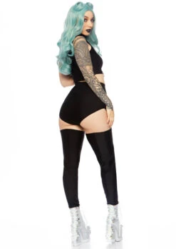 LA-86870, Holographic Skeleton Costume -Funky Lingerie Outlet 86870 02 001 34166.1571114727