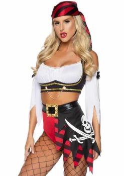 LA-86906, Wicked Pirate Wench By Leg Avenue