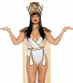 LA-86916, Queen Nefertiti Costume By Leg Avenue