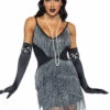 LA86980, Dazzling Flapper Costume By Leg Avenue -Funky Lingerie Outlet 86980 001 065 48403.1671646881