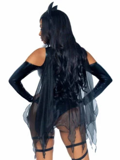 LA87074, Midnight Bat Costume By Leg Avenue -Funky Lingerie Outlet 87074 002 001 67570.1631772267