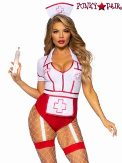 LA87086, Nurse Feelgood Costume By Leg Avenue -Funky Lingerie Outlet 87086 001 096 68084.1692771985