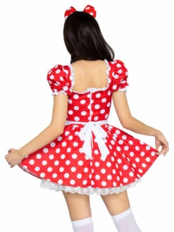LA87087, Polka Dot Sweetheart Dress By Leg Avenue -Funky Lingerie Outlet 87087 006 096 49762.1631768519
