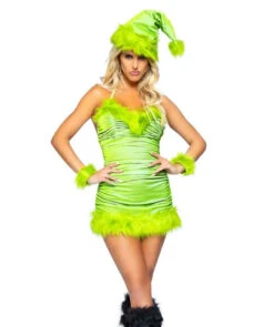 LA87090, Christmas Baddie Costume By Leg Avenue -Funky Lingerie Outlet 87090 F 76285.1692863982