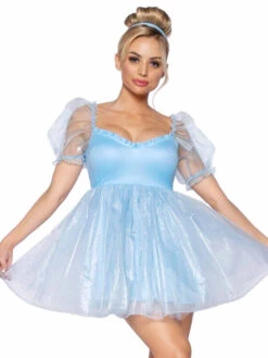 LA87105, Princess Babydoll Dress By Leg Avenue