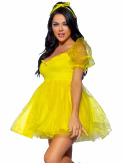 LA87105, Princess Babydoll Dress By Leg Avenue -Funky Lingerie Outlet 87105 004 176 51983.1663223467