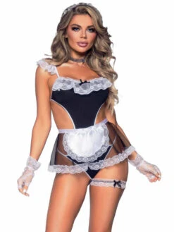 LA87107, Maid To Order Costume By Leg Avenue