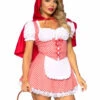 LA87119, Fairytale Miss Red Costume By Leg Avenue -Funky Lingerie Outlet 87119 001 096 76874.1665421719