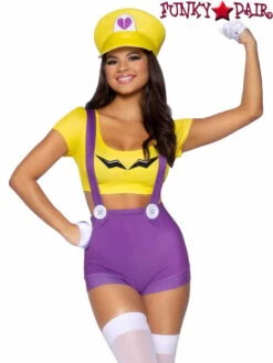 LA87123, Gamer Villain Costume By Leg Avenue -Funky Lingerie Outlet 87123 003 101 87021.1663137851