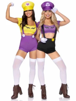 LA87123, Gamer Villain Costume By Leg Avenue -Funky Lingerie Outlet 87123 87124 01 101 72331.1663137912