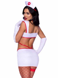 LA87130, Heart Stopping Nurse Costume By Leg Avenue -Funky Lingerie Outlet 87130 002 062 91367.1663142532