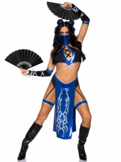 LA87145, Combat Ninja Costume By Leg Avenue -Funky Lingerie Outlet 87145 03 042 96452.1663135939