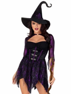 LA87156, Mystical Witch By Leg Avenue