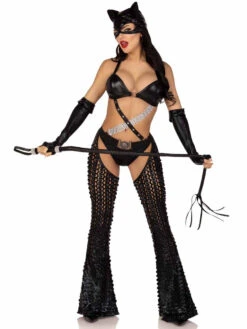 LA87169, Mistress Kitty Costume By Leg Avenue -Funky Lingerie Outlet 87169 01 001 93484.1692769993