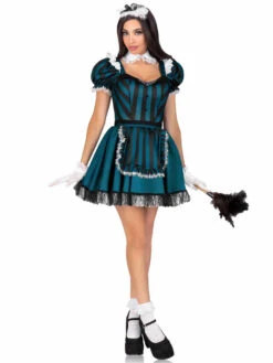 LA87174, Victorian Maid Costume By Leg Avenue -Funky Lingerie Outlet 87174 01 179 85078.1692811983