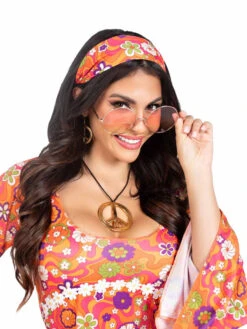 LA87221, Hippie Chick Costume -Funky Lingerie Outlet 87221 06 101 60689.1725486661